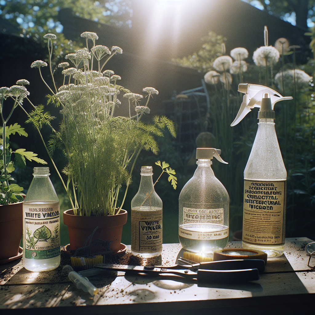 white vinegar kill weeds and grass